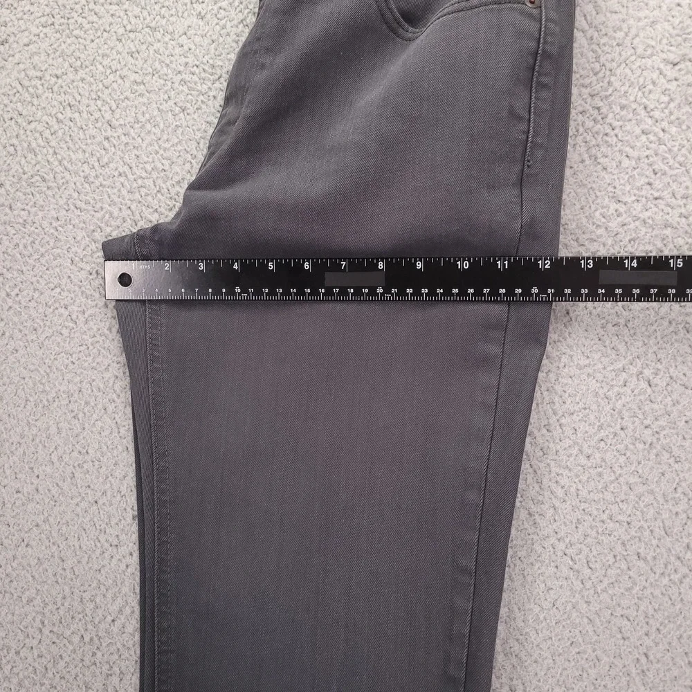 LEVIS 541 Jeans‎ Mens 33x29 (Tag 33x30) Athletic Taper Leg Gray Stretch Denim